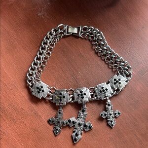 Ethiopian cross necklace - 15 inch